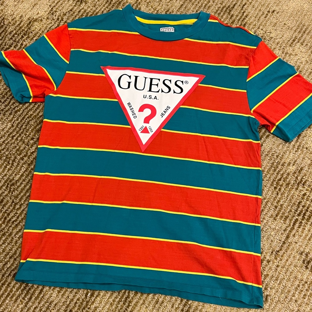 GUESS Mens Vintage T shirt 100% cotton